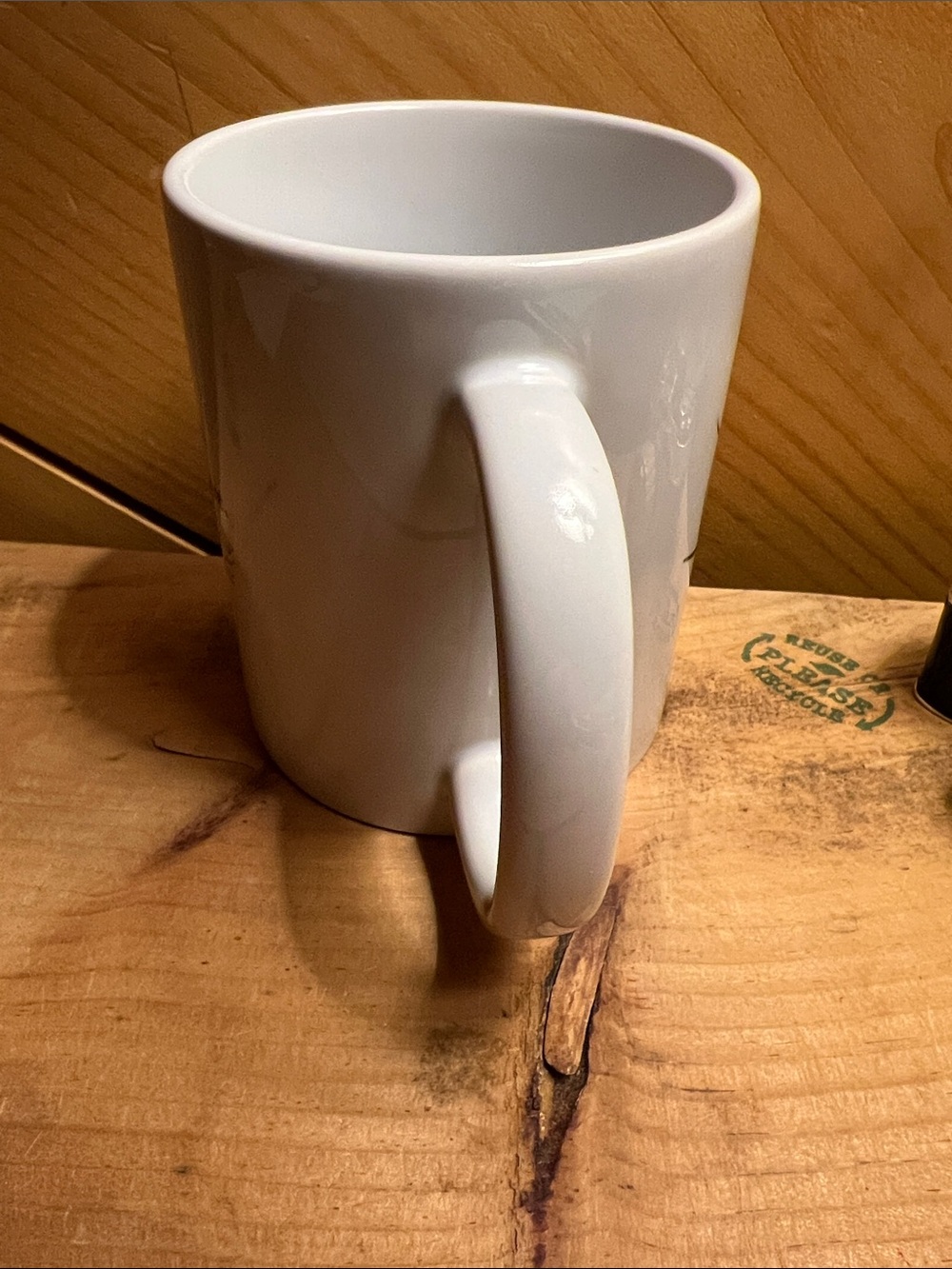 Paw in Hand with Heart Near or Far Love Remains Wherever You Are pet loss Mug - Picture 4 of 16